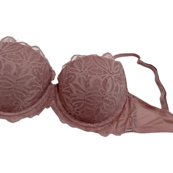 PINK Victoria's Secret Push Up Lace Bra, size 32DD - Picture 4 of 14